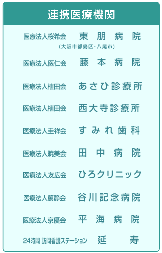 訪問診療連携病院